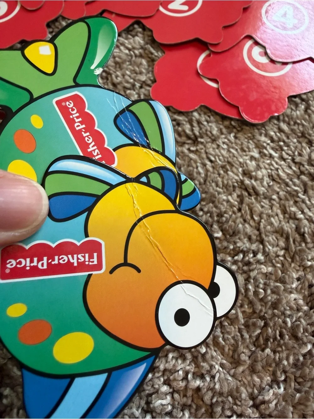 Fisher-Price Go Fish! Game COMPLETE Vintage 2000   Preschool Color Matching Kdg
